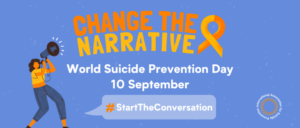 graphic advertising suicide prevention day 2025