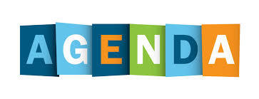 graphic of word Agenda