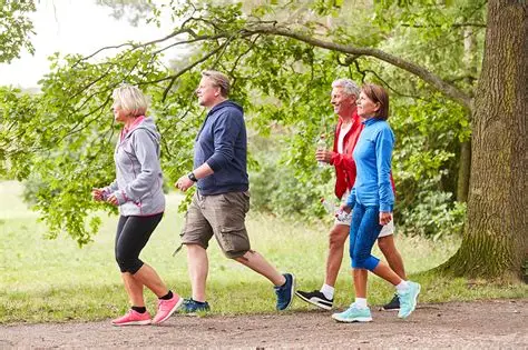 image of people walking