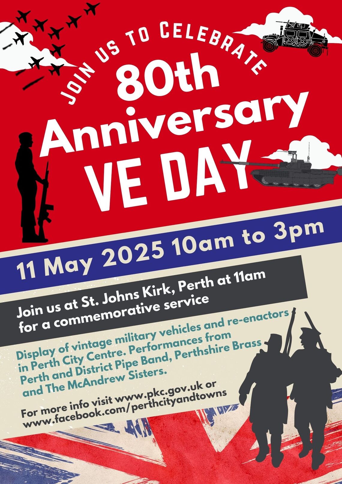 VE Day 80 events in Perth